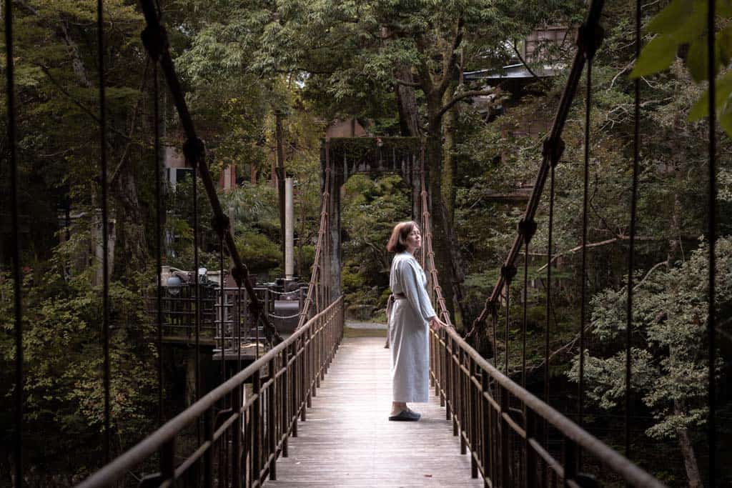 Ryokan Ochiairo Suspension Bridge