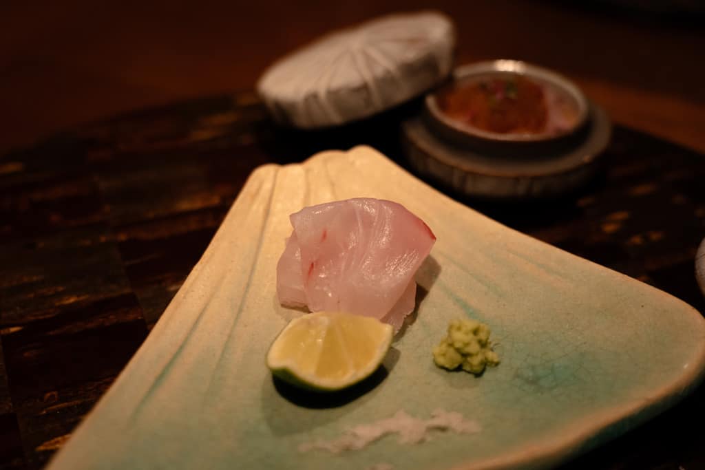 Sashimi Dish In Ryokan