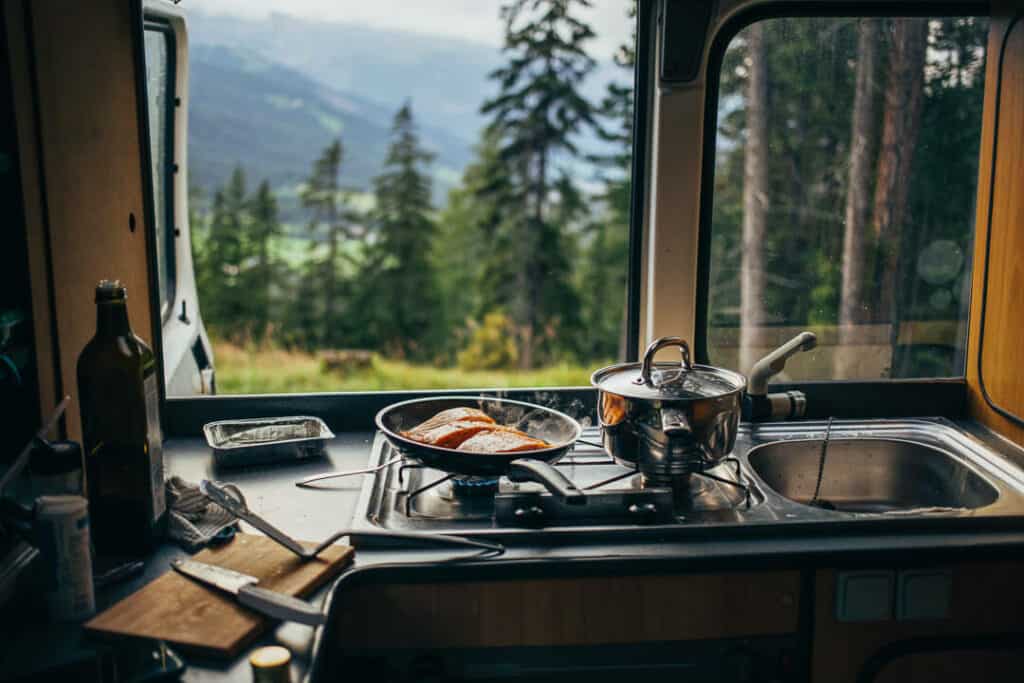 Van Stove Sink Combination