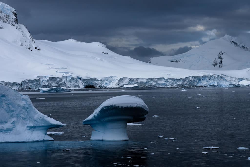 Mushroom Iceberg Danco Island