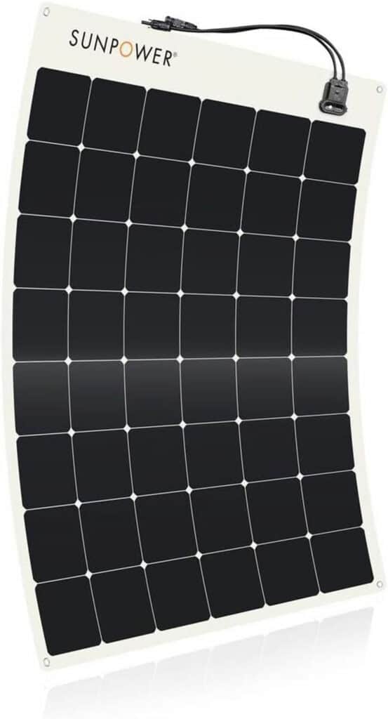 Sunpower 170W Flexible Campervan Solar Panel