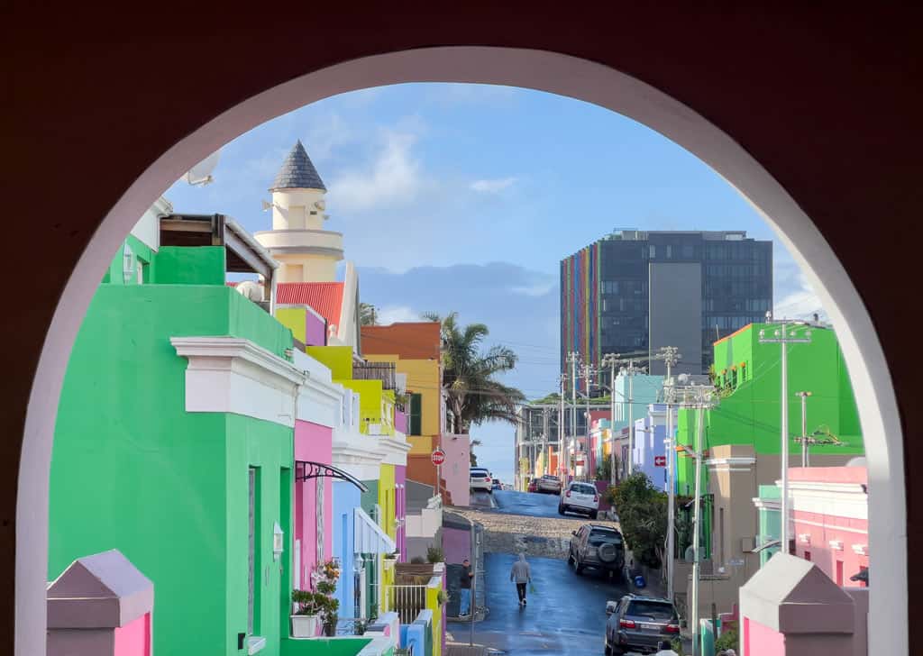 Arch With View Of Bo Kaap Street