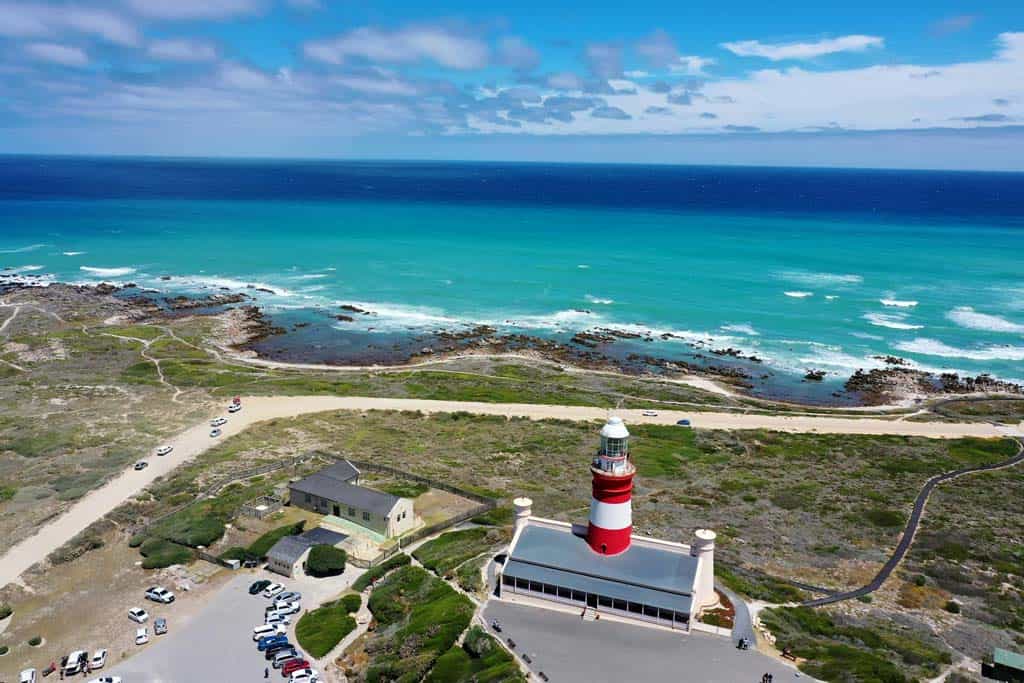 Arial View Of Cape Agulhas, South Africa 
