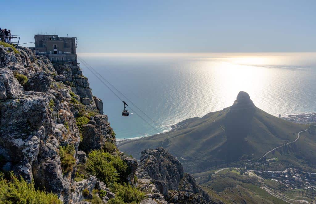 View From Top Of Table Mountain