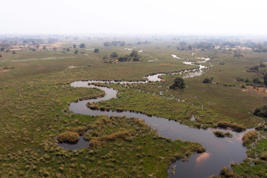 Okavango Delta Helicopter Flight
