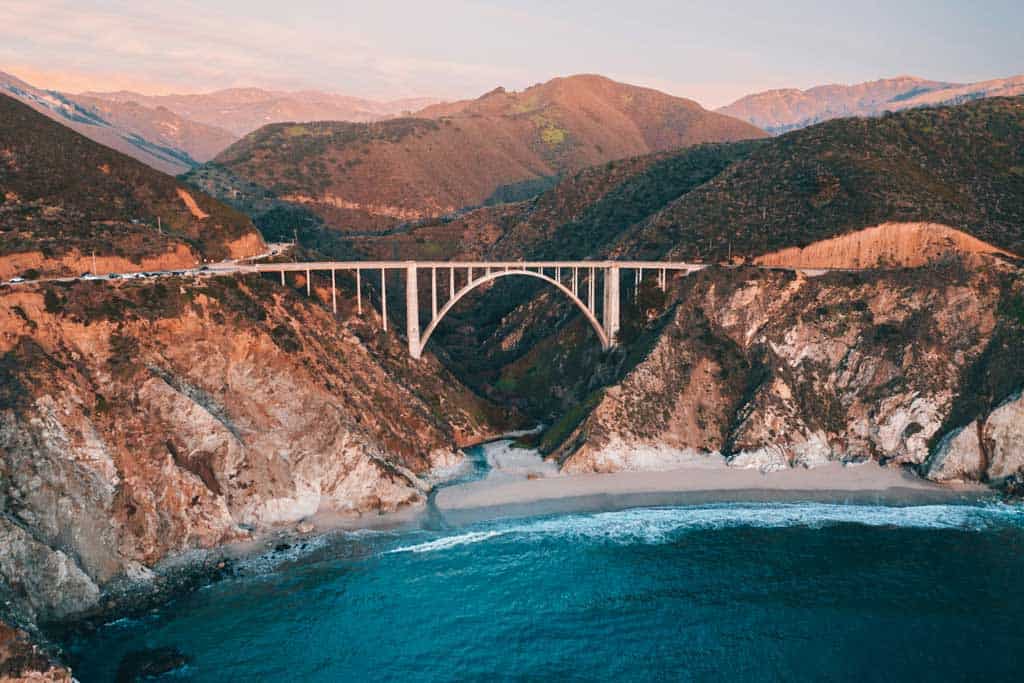 Bixby Bridge Big Sur Sunrise
