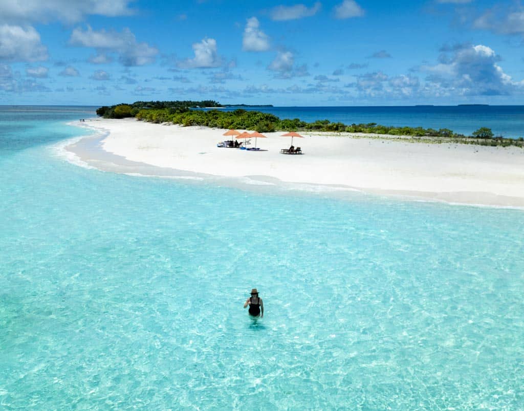 Paradise Deserted Island Maldives