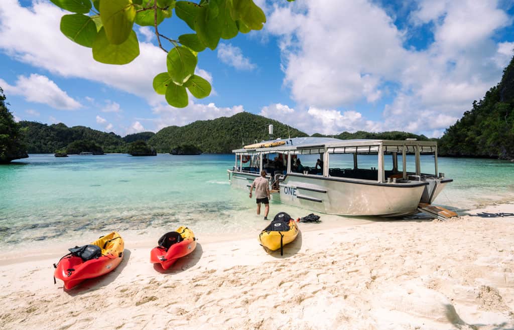 Kayaking In Raja Ampat