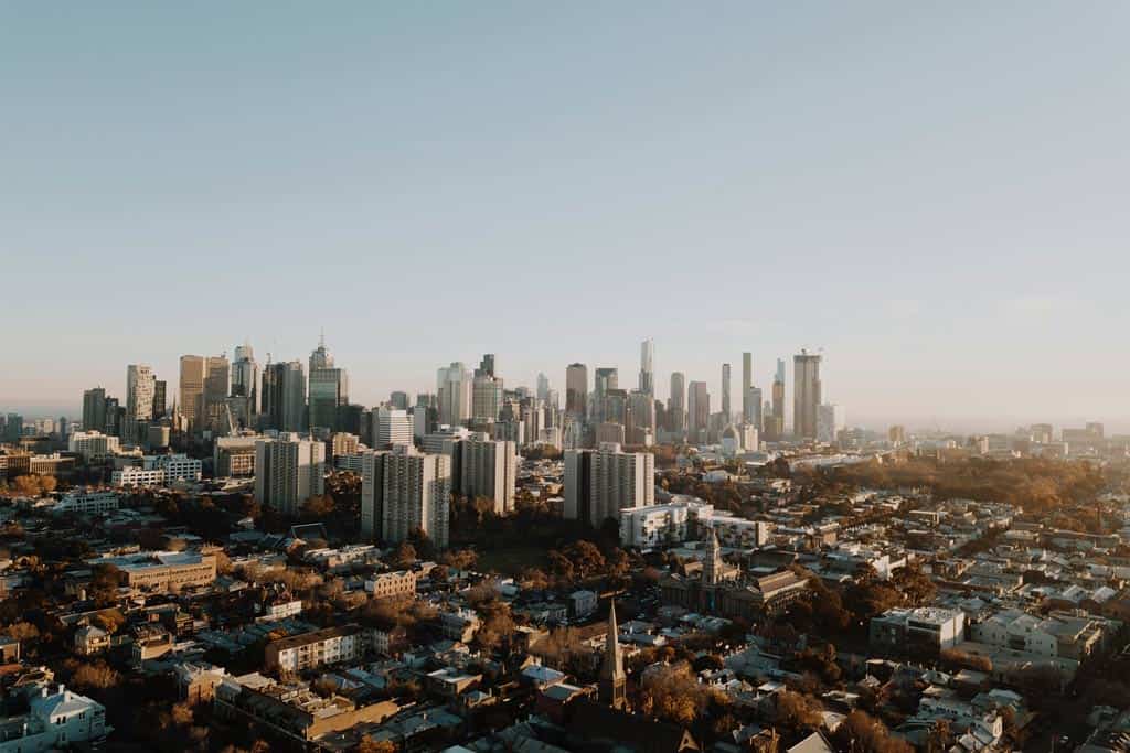 Melbourne City Skyline