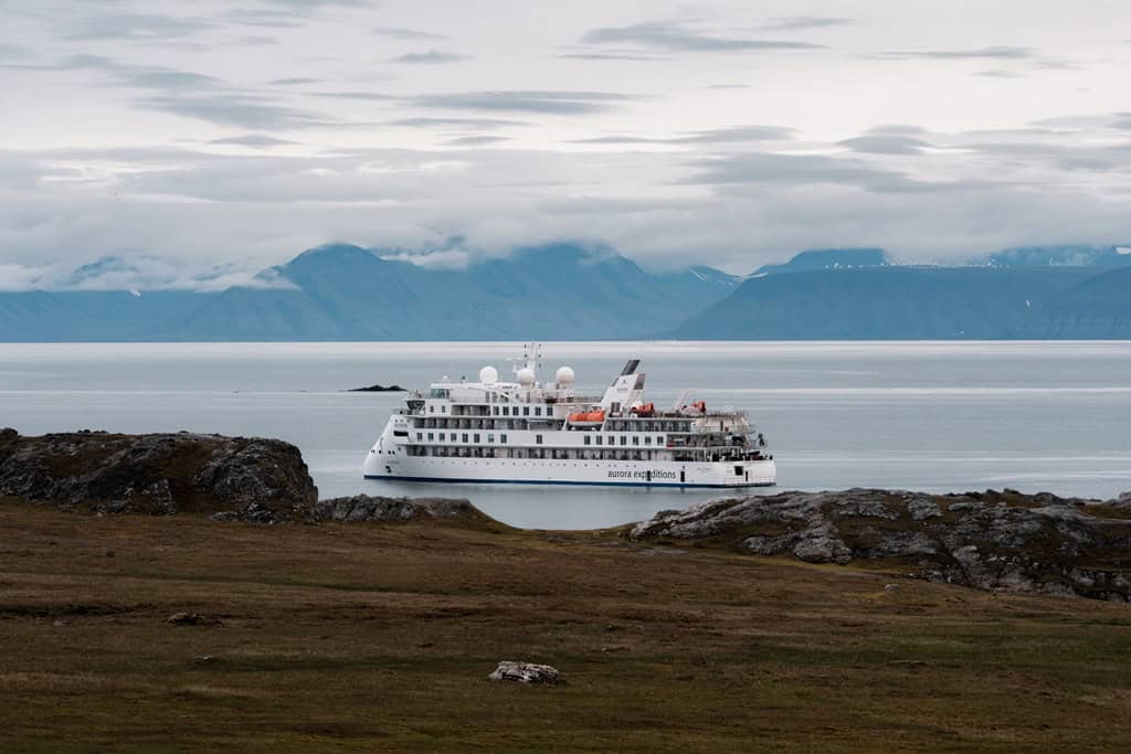 Greg Mortimer Navio Alkhornet Svalbard