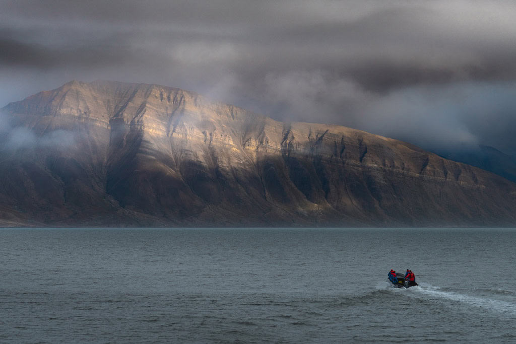 Zodiac Cruising Svalbard