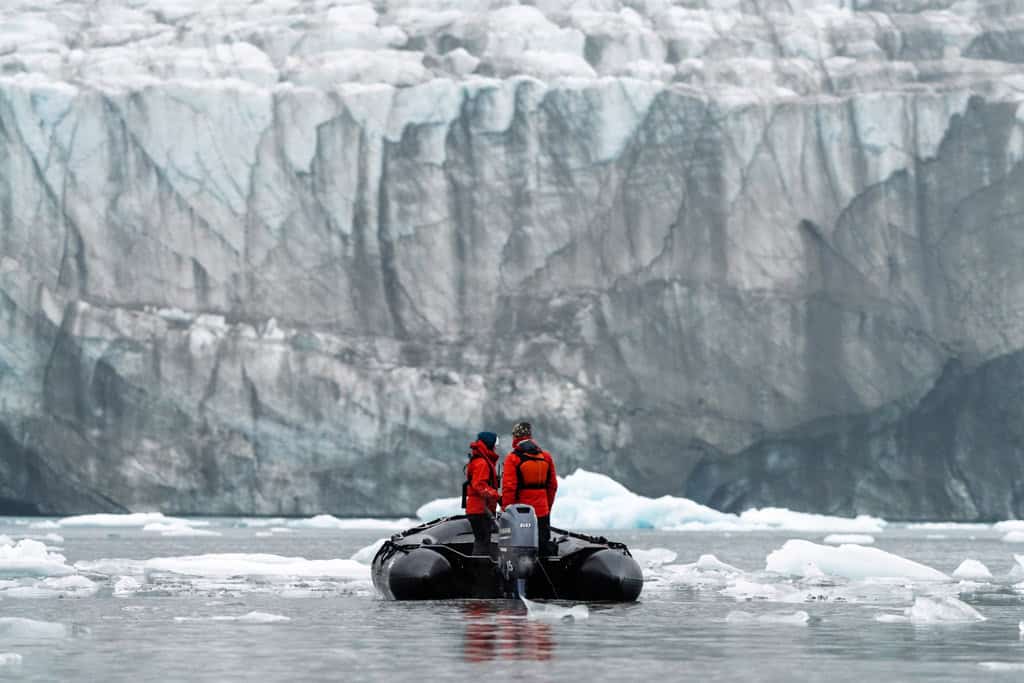 Avaliação da expedição Zodiac At Glacier Front Negribreen Svalbard